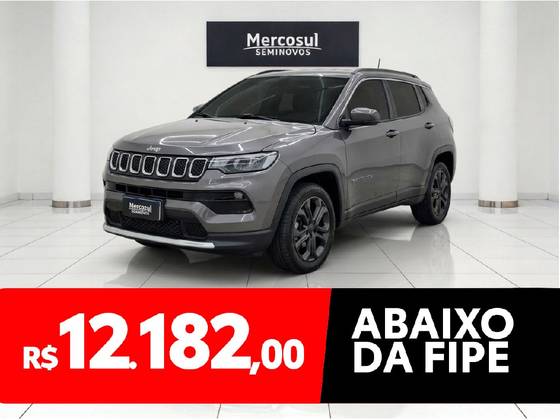 JEEP COMPASS 1.3 T270 TURBO FLEX LONGITUDE AT6